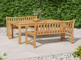 Garden Dining Set Natural Teak 3157153