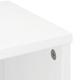 Side Cabinets 6 pcs "ODDA" White 40x24x79 cm Solid Wood Pine 3365355
