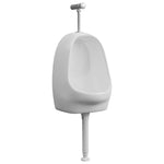 Wall Hung Urinal with Flush Valve Ceramic White 143986