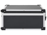 CD Case for 60 CDs Aluminium ABS Black 91857