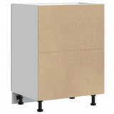 Sink Base Cabinet "Lucca" Grey Sonoma Engineered Wood 853683