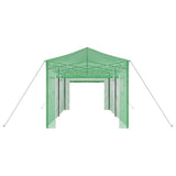 Greenhouse with Pop-up Frame Green 290 x 580 x 315 cm Iron 42006645