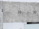 Wall Cabinet LUCCA Concrete Grey 60 x 31 x 100 cm 885138