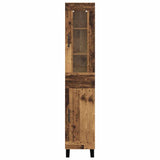 Highboard Old Wood 34.5 x 34 x 180 cm Engineered Wood 3415756
