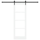 Sliding Door Manual ORKDAL White 73.5 x 211 cm Wood and metal 3332466