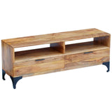 TV Stand Mango Wood 120x35x45 cm 243340