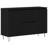 Sideboard Black Oak 101.5 x 35 x 70 cm Engineered Wood 862934