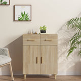 Sideboard Sonoma Oak 69.5x34x90 cm Engineered Wood 812189