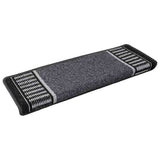 Self-adhesive Stair Mats 15 pcs Anthracite 65 x 21 x 4 cm 42011455