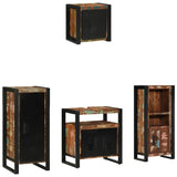 Bathroom Furniture Set 4 pcs Multicolour Solid Reclaimed Wood 3305645