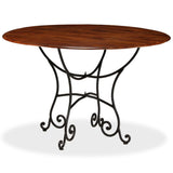 Dining Table Solid Acacia Wood with Honey Finish 120x76 cm 245642