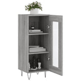 Sideboard Grey Sonoma 34.5x34x90 cm Engineered Wood 828794