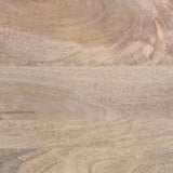 TV Cabinet White 105x34x46 cm Solid Wood Mango 377439