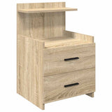Bedside Cabinets 2 pcs with 2 Drawers Sonoma Oak 40x36.5x62 cm 858637