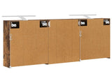 Bathroom Cabinet Set 3 pcs 126 x 16 x 62.5 cm Engineered wood 3403836