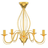 Chandelier E14 Metal Gold 52 x 47 cm 42053777