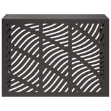 Air Conditioner Cover Black 110 x 50 x 80 cm Steel 8014108