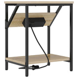 Bedside Cabinet 2 pcs Sonoma Oak 38 x 30 x 48 cm 859583