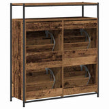 Shoe Cabinet Old Wood 100 x 34 x 112 cm Engineered Wood 3365547