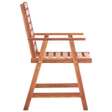 Outdoor Chair Set of 2 Natural wood Solid Acacia wood Standard 46312