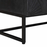 Highboard Black 55 x 30 x 95 cm 42020083