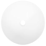 Wash Basin White 36x15 cm Ceramic Round 153343
