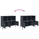 Sideboard Anthracite 100.5x39x79 cm Steel 843092