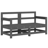 Garden Lounge Set Grey Pine wood Large Modular 3186468