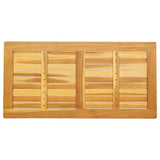 Table Top Oil Natural 100 x 50 x 2 cm Solid Acacia Wood 4108095