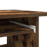 Desk Smoked Oak 80x45x74 cm Engineered Wood 815477