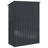 Garden Sheds Anthracite 140.5 x 74 x 200 cm Metal 42011297