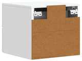 Wall-Mounted Bedside Cabinet White 34.5 x 33 x 40 cm 898975