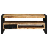 Coffee Table 90x50x36 cm Solid Rough Wood Mango 4013557