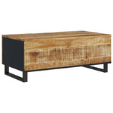 Coffee Table 100x54x40 cm Solid Wood Mango&Engineered Wood 351950