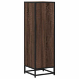 Book Cabinet Brown Oak 33.5x33x107.5 cm Engineered Wood 849158