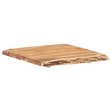Table Top Solid Acacia Wood 58xx3.8 cm 286328