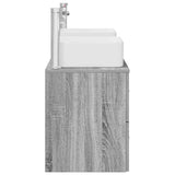 Bathroom Cabinet Set 3 pcs Grey Sonoma 49.5 x 41 x 63 cm 3405824