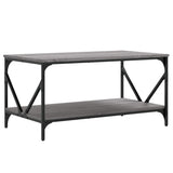 ZNTS Coffee Table Grey Sonoma 90x50x45 cm Engineered Wood 835387