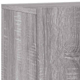 5 Piece TV Wall Units Grey Sonoma Engineered Wood 3216516