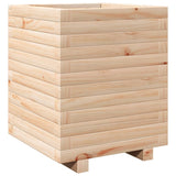 ZNTS Garden Planter 40x40x49.5 cm Solid Wood Pine 3282509