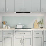 Kitchen Backsplash 2 pcs White 90 x 50 cm Tempered Glass 3415420