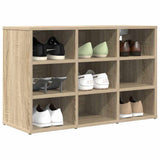 Shoe Cabinet Sonoma Oak 77.5 x 30 x 51 cm Engineered Wood 808678