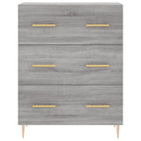 Highboard Grey Sonoma 69.5x34x180 cm Engineered Wood 3189371