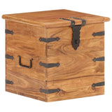 Chest 40x40x40 cm Solid Acacia Wood 289645