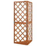 Corner Trellis 50x50x145 cm Solid Fir Wood 316407