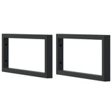 Basin Shelf Wall Mounted Steel and Solid Wood Acacia 3302805
