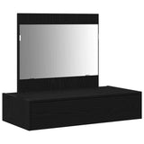 Dressing Table Black 83 x 40 x 70 cm Engineered Wood 865200