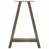 Dining Table Legs A-Shaped 2 pcs 50x cm Steel 4012847