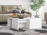 Coffee Tables 4 pcs White 33x33x33 cm Engineered Wood 806813
