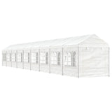 Gazebo with Roof White 20.07x2.28x2.69 m Polyethylene 3155485